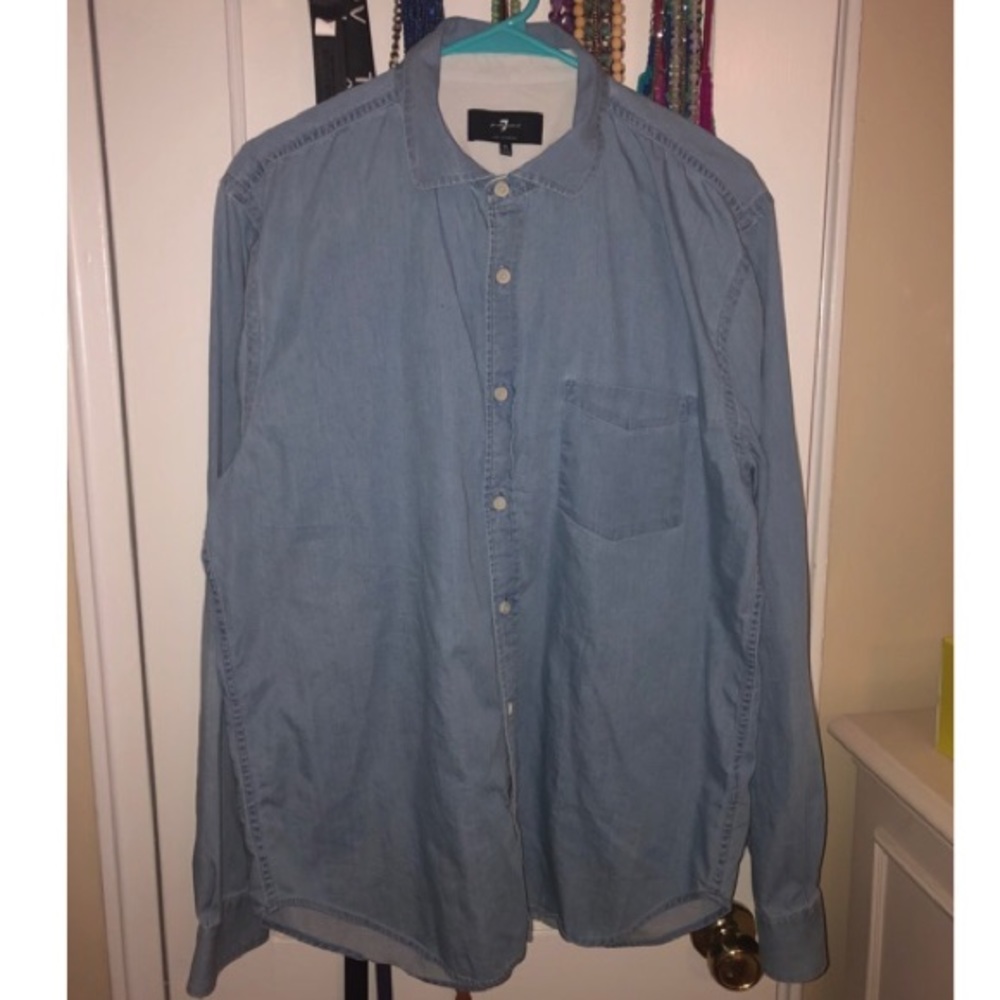 7 for all Mankind Chambray Men’s shirt